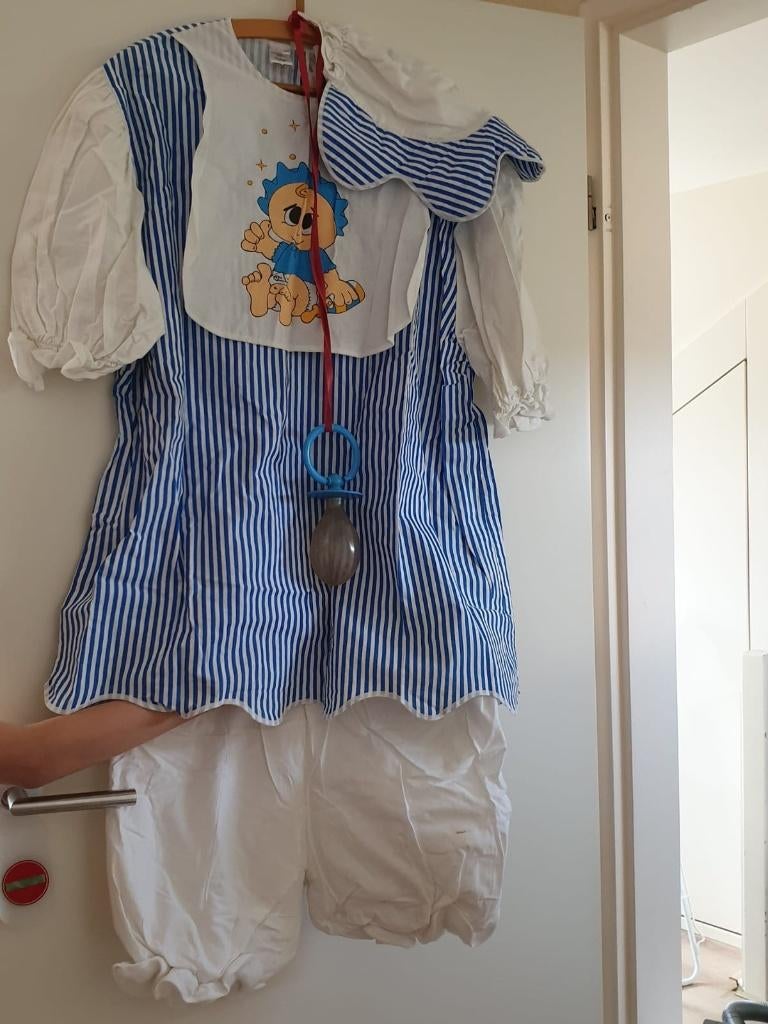 Themakleding geboorte (maat 54 man en maat 44 vrouw), Ophalen of Verzenden, Zo goed als nieuw, Maat 52/54 (L)