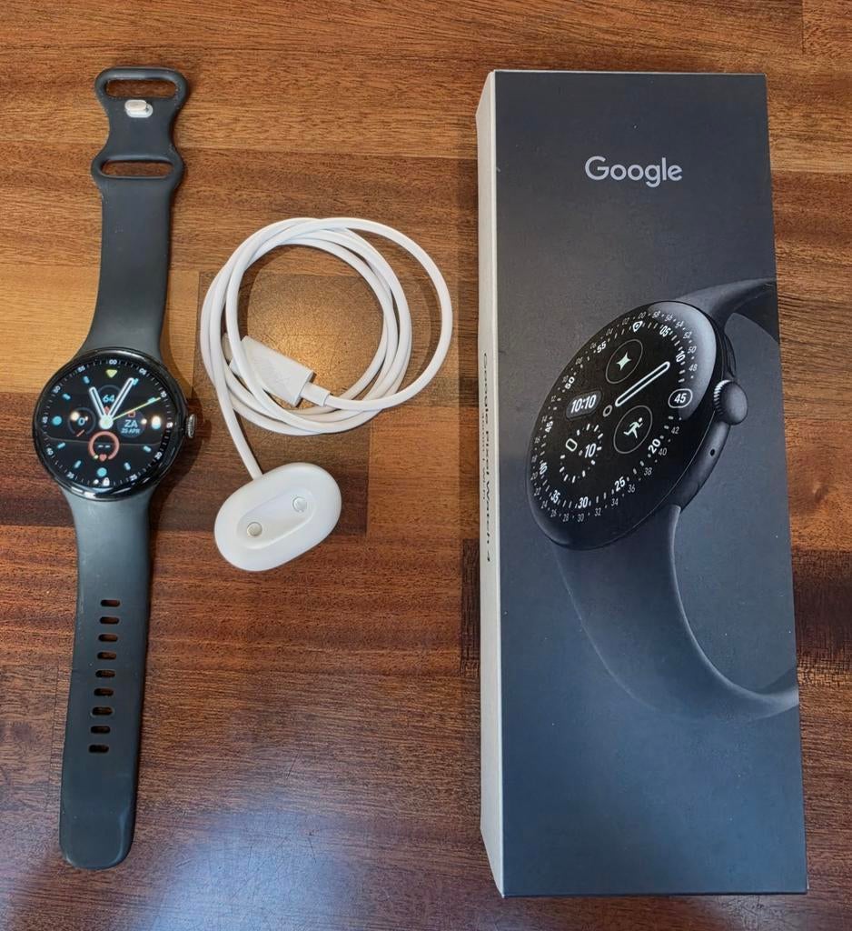 Google Pixel Watch - Zo goed als nieuw, Google, GPS, Zwart, Ophalen of Verzenden
