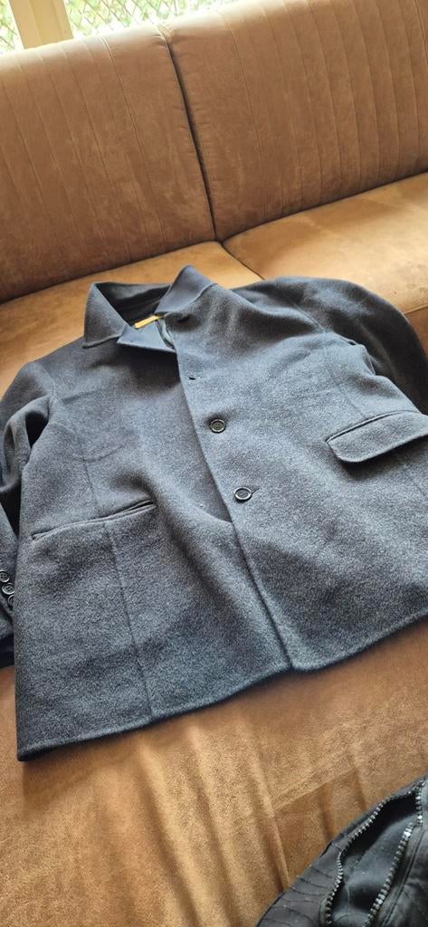 Heren wollen jas donnakaran maat l, Ophalen of Verzenden, Zo goed als nieuw, Zwart, Donnakaran