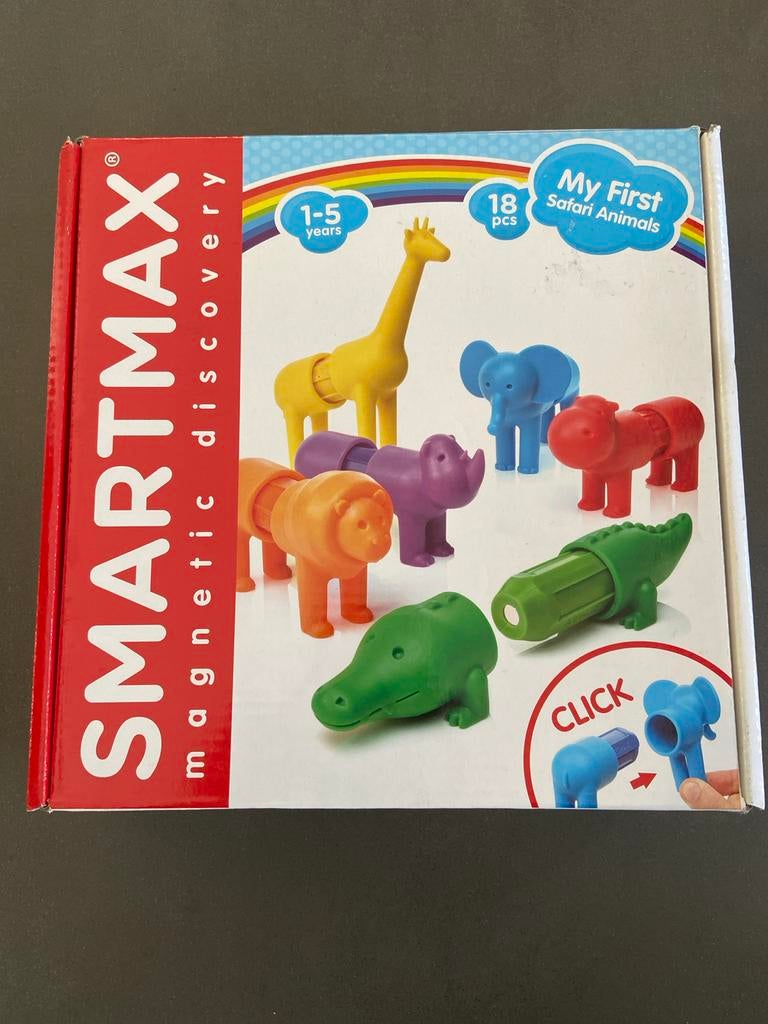 Smartmax My First Safari Animals - Magnetisch Speelgoed, Ophalen, Zo goed als nieuw, Overige typen