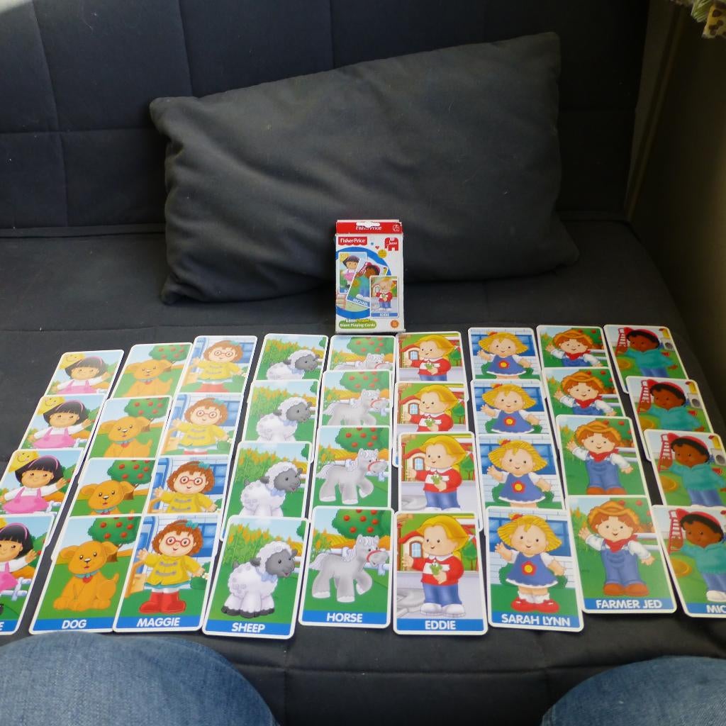 Kwartet Ficher Price van Jumbo, Ophalen of Verzenden, Zo goed als nieuw, Kwartet(ten)