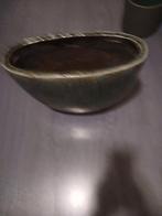 Bloempot, parelmoer groen, nieuw. ophalen, Ophalen, Nieuw