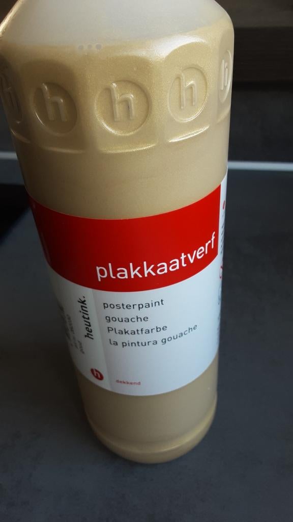 ALS NIEUW HEUTINK PLAKKAATVERF, voor creatieve doeleinden!, Ophalen of Verzenden, Zo goed als nieuw, Knutselmateriaal