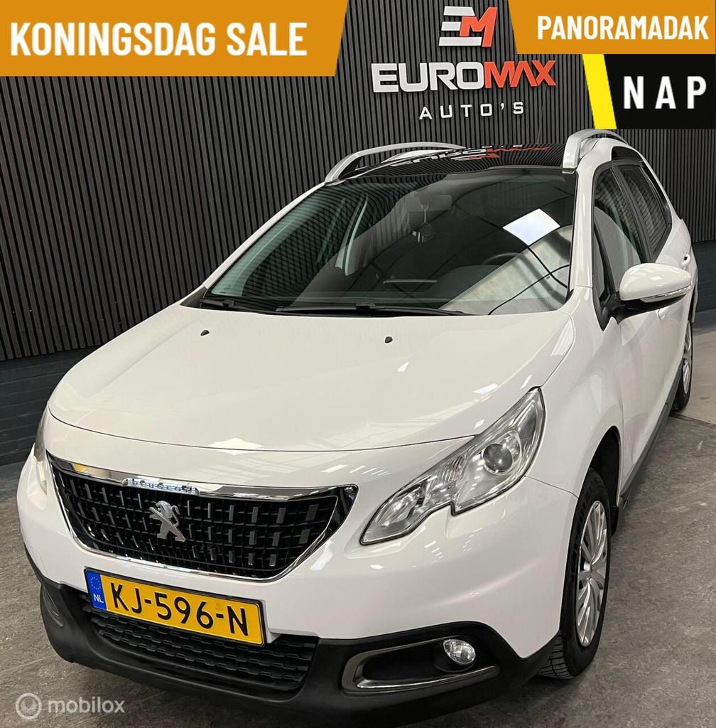Peugeot 2008 1.2 PureTech Blue Lion NAP - Distr. Vervangen, Voorwielaandrijving, Stof, Origineel Nederlands, Bedrijf