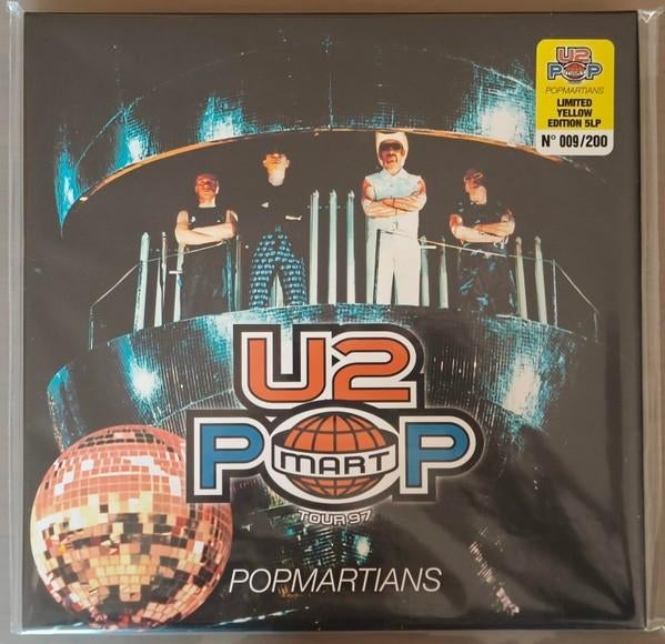 U2 - Popmartians  5lp yellow vinyl box set  limited edition, Ophalen of Verzenden, Nieuw in verpakking, 12 inch, Alternative