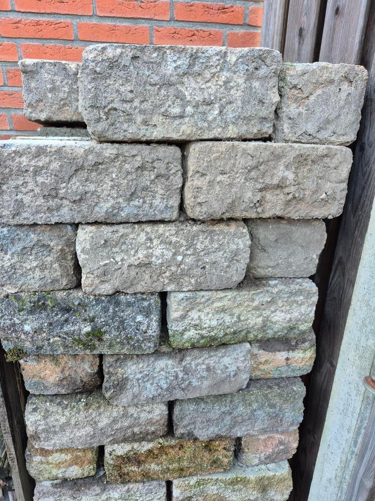 Combiwall Splitton Kilimanjaro 30x15x12, Tuin en Terras, Bielzen en Borders, Ophalen, Gebruikt