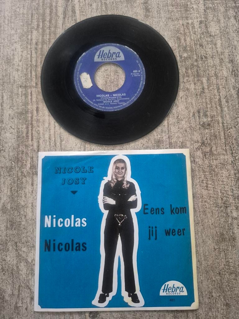 Nicolas Josy/ Nicolas - eens kom jij weer, Ophalen of Verzenden, Zo goed als nieuw, Overige formaten, Levenslied of Smartlap