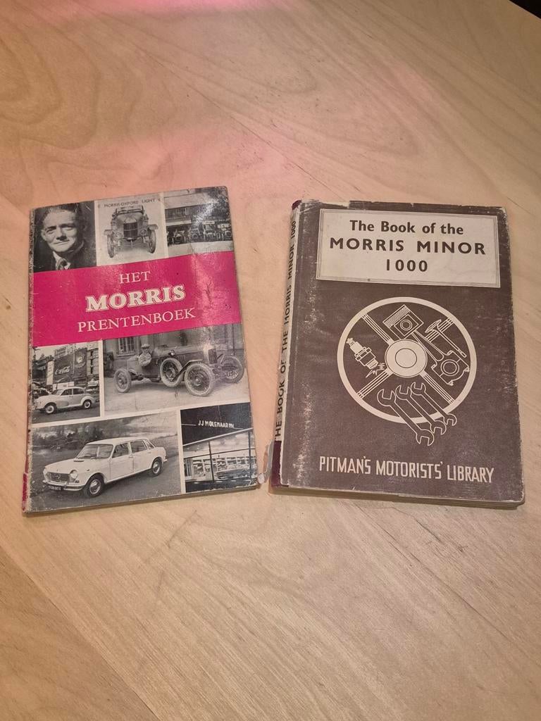Morris boeken: Het Morris Prentenboek en Morris Minor 1000, Ophalen of Verzenden, Overige merken