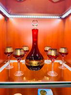 Art Deco likeur set karaf en glazen, Ophalen of Verzenden