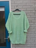 Hele mooie LANGE LICHTGROENE TRUI,NIEUW,mt 40-48, Kleding | Dames, Ophalen of Verzenden, Nieuw, Maat 38/40 (M), Blauw