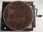 Antiek grammofoon plateau op board met motor, Ophalen