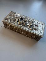 (Z)Vintage verzilverde sieradenkist / juwelendoos ZILPLA 90, Verzenden