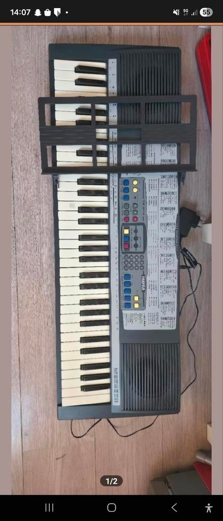 Compleet keyboard met standaard en bladmuziekhouder, Overige merken, Ophalen of Verzenden, Met standaard, 61 toetsen