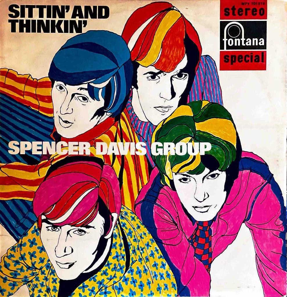 The Spencer Davis Group - Sittin'  And Thinkin'   -  Vinyl, Cd's en Dvd's, Vinyl | Rock, Ophalen of Verzenden, Zo goed als nieuw