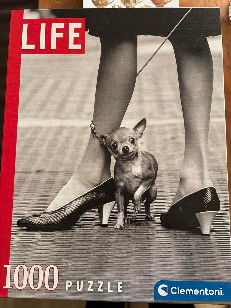 Clementoni LIFE 1000 stukjes puzzel, Ophalen of Verzenden, 500 t/m 1500 stukjes, Gebruikt, Legpuzzel