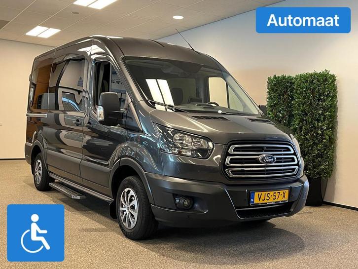 Ford Transit L2H2 Rolstoelbus, Auto's, Bestelauto's, Bedrijf, Te koop, Aangepast voor mindervaliden, Achteruitrijcamera, Airconditioning