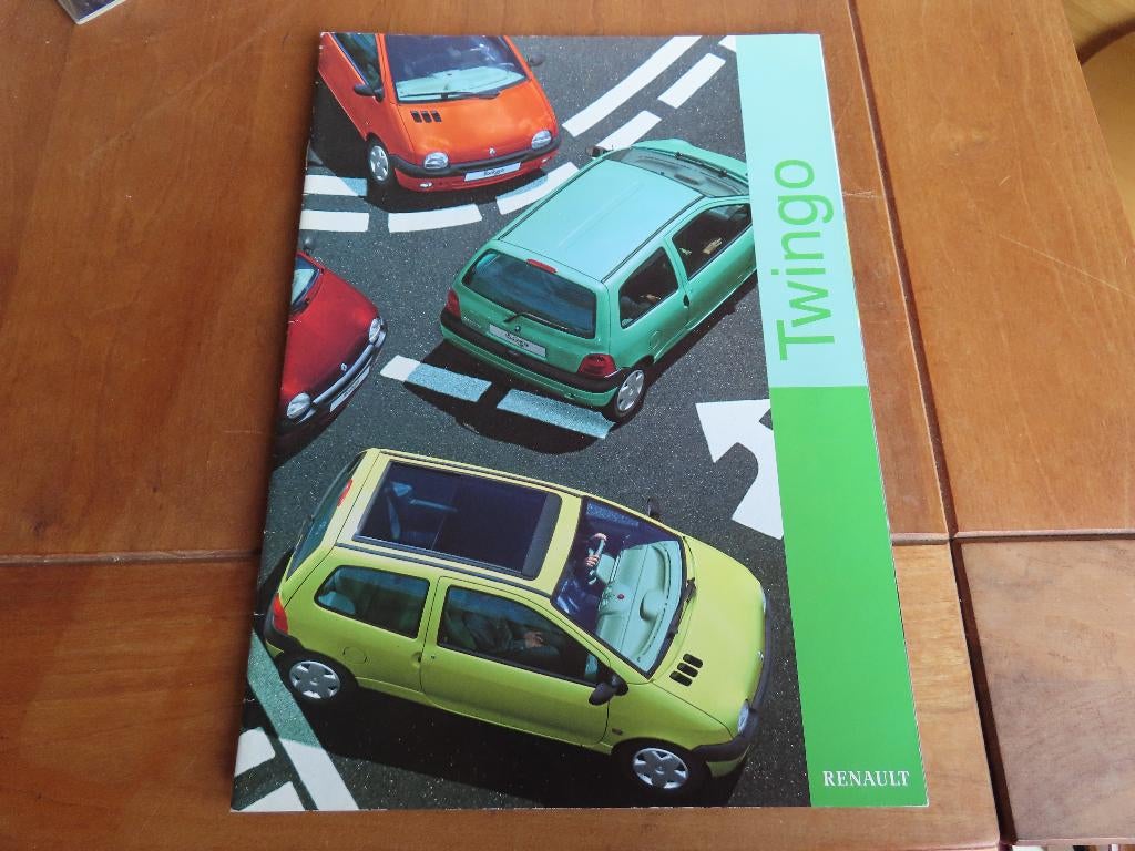 Folder Renault Twingo 1998, Renault, Ophalen of Verzenden, Zo goed als nieuw, Renault
