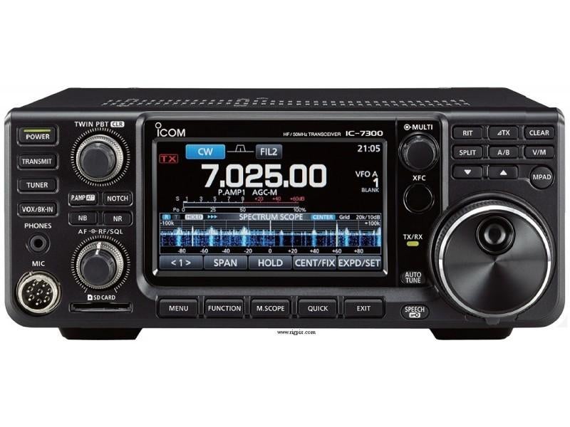 Icom IC-7300 HF transceiver , 3 mnd garantie, Ophalen of Verzenden, Gebruikt, Zender en Ontvanger