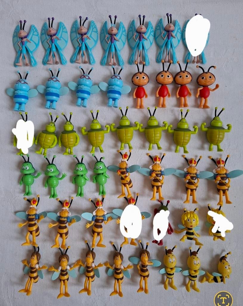 Maja Maya de Bij figuurtjes poppetjes Emte taartversiering, Verzamelen, Poppetjes en Figuurtjes, Ophalen of Verzenden, Zo goed als nieuw