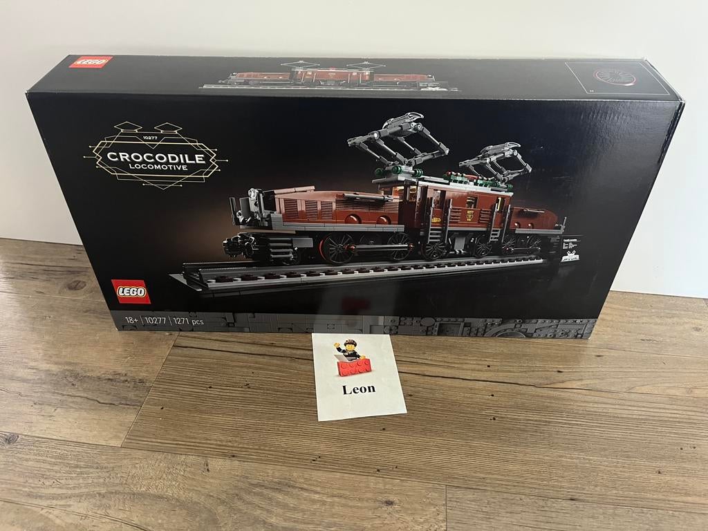 Lego Creator Expert 10277 Krokodil Locomotief -Nieuw in doos, Ophalen of Verzenden, Nieuw, Complete set, Lego