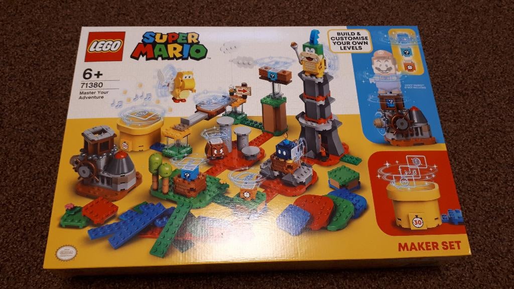 71380 Super mario beheers je avonturen MISB, Kinderen en Baby's, Speelgoed | Duplo en Lego, Ophalen of Verzenden, Nieuw, Complete set