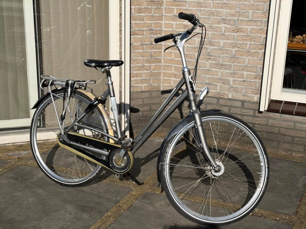 Batavus Fuego Damesfiets - Comfortabel en Betrouwbaar, Ophalen, Velgrem, Versnellingen, Batavus