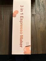 Handige Espresso Maker voor Onderweg, Afneembaar waterreservoir, Espresso apparaat, Nieuw, Gemalen koffie