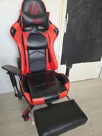 Bijna gratis: Game bureaustoel, Huis en Inrichting, Ophalen, Gebruikt, Zwart, Gaming bureaustoel