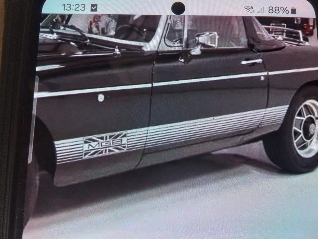 Stikker set voor mg b limited edition nieuw, Auto-onderdelen, Overige Auto-onderdelen, Ophalen, Nieuw, MG