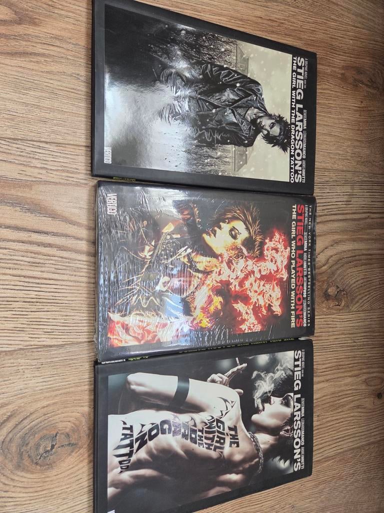 Stieg Larsson Millennium Graphic Novels (3 delen), Boeken, Meerdere stripboeken, Ophalen of Verzenden, Zo goed als nieuw, Stieg Larsson
