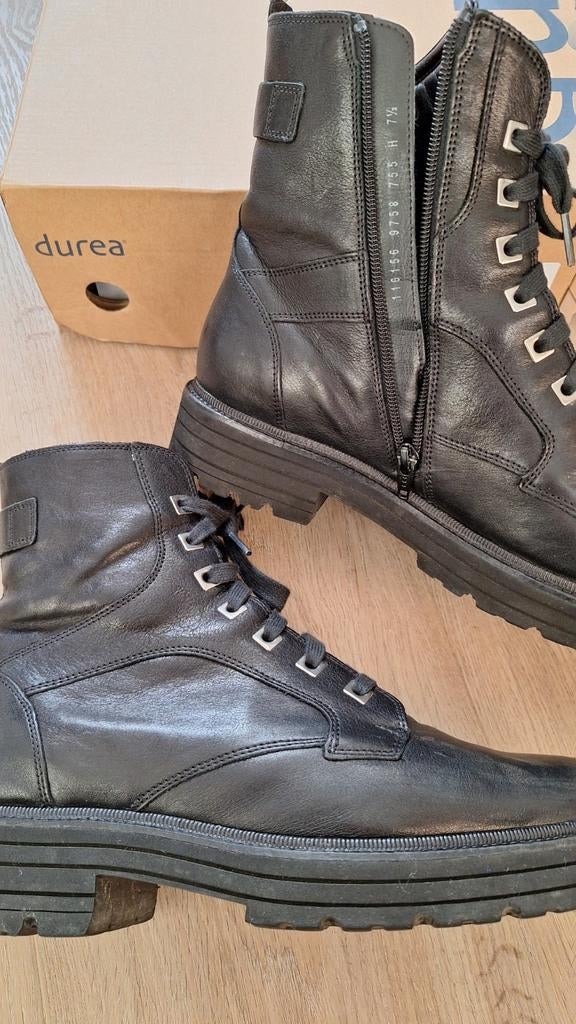 Durea maat 7.5 wijdte h, Kleding | Dames, Schoenen, Ophalen of Verzenden, Zo goed als nieuw, Zwart, Sneakers of Gympen