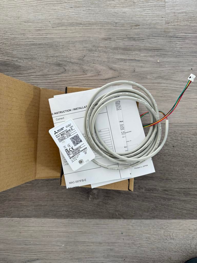 Mitsubishi Electric Wi-Fi module MAC-597IF-E, Ophalen of Verzenden, Nieuw