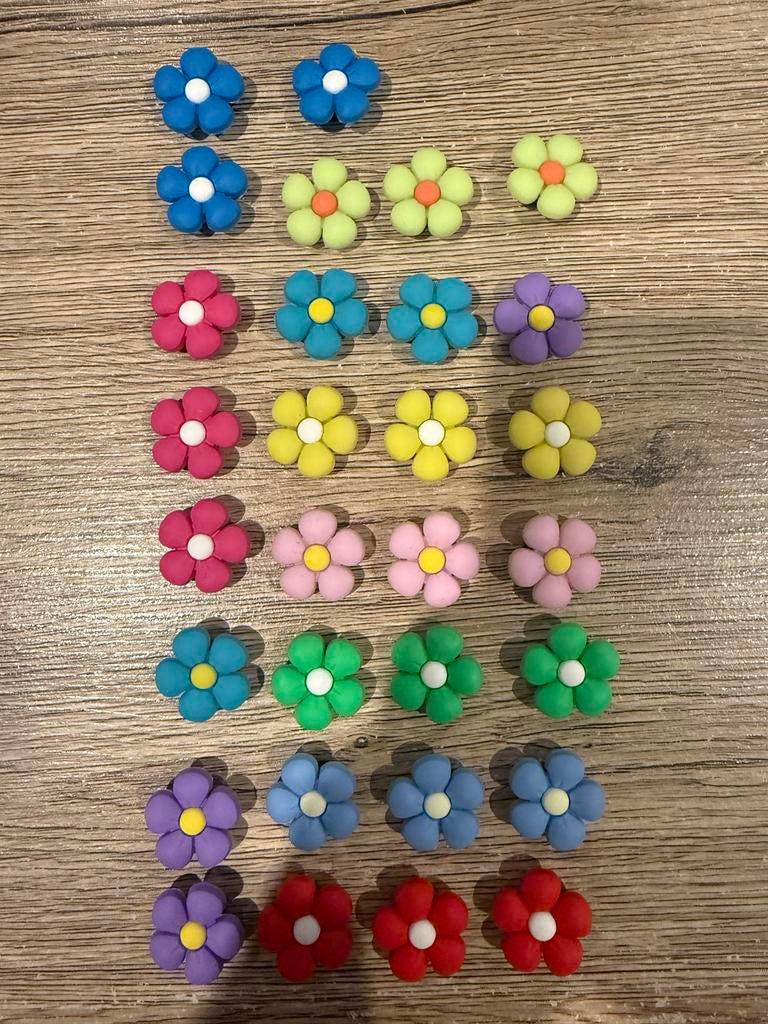 Jibbitz/charms voor Crocs - Bloemen - €0,50 ps, Verzamelen, Ophalen of Verzenden, Nieuw