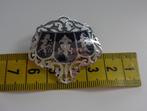 zilveren SIAM niëllo broche [138], 4 tot 7 cm, Ophalen of Verzenden, Zo goed als nieuw, Zilver