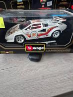 092 lamborghini countach #76 1/18 Bburago, Ophalen of Verzenden, Zo goed als nieuw, Bburago