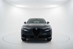 Alfa Romeo Stelvio 2.0 T AWD FIRST EDITION LEER CAM MEMORY, Auto's, Automaat, Zwart, 4 cilinders, Zwart