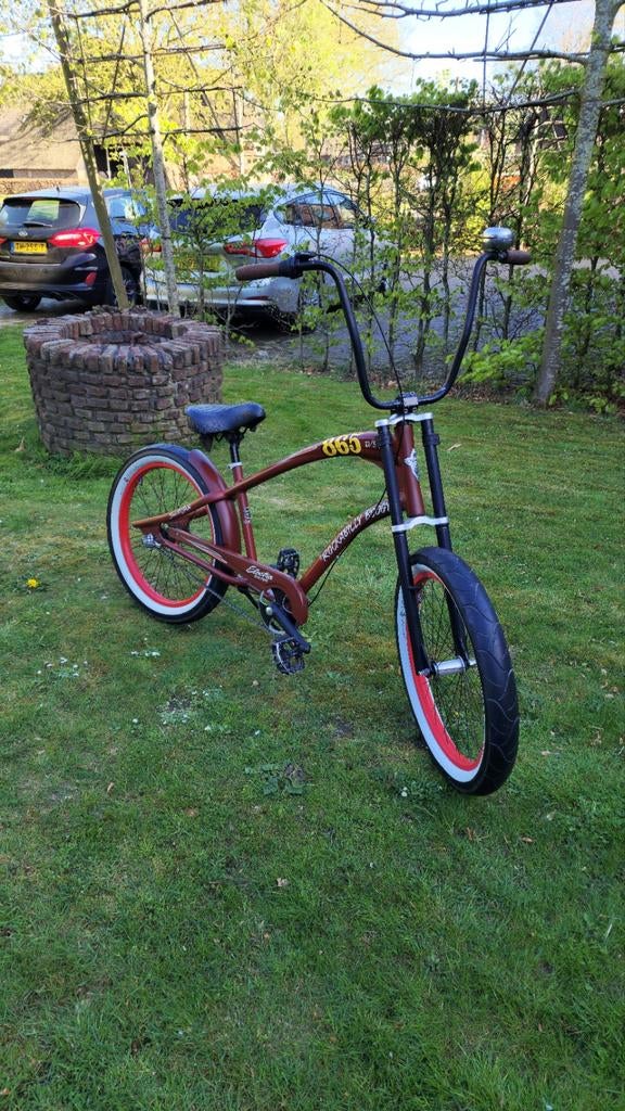 Electra Beachcruiser – Custom Lowrider + Originele Onderdele, Fietsen en Brommers, Ophalen, Terugtraprem, Gebruikt, Cruiser