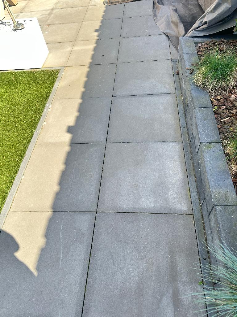 terrastegels 60x60 cm, Tuin en Terras, Ophalen, Zo goed als nieuw, 10 m² of meer, Beton