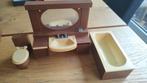 Vintage plastic poppenhuis miniaturen/meubeltjes, Ophalen of Verzenden, Gebruikt, Decoratie