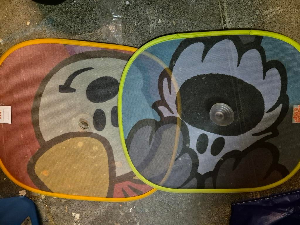 Zonneschermen auto met zuignappen, 2 stuks, Auto diversen, Auto-accessoires, Ophalen