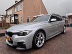 BMW 3-Serie F31 318i 136pk Aut 2019 Grijs M-pakket / leder, Automaat, Zwart, Stationwagon, Particulier