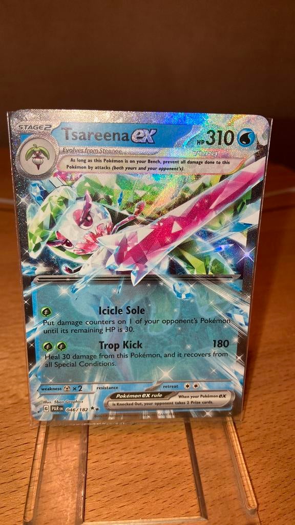 Pokemon Tsareena Ex 46/182 Paradox Rift 3,00 euro, Ophalen of Verzenden, Zo goed als nieuw