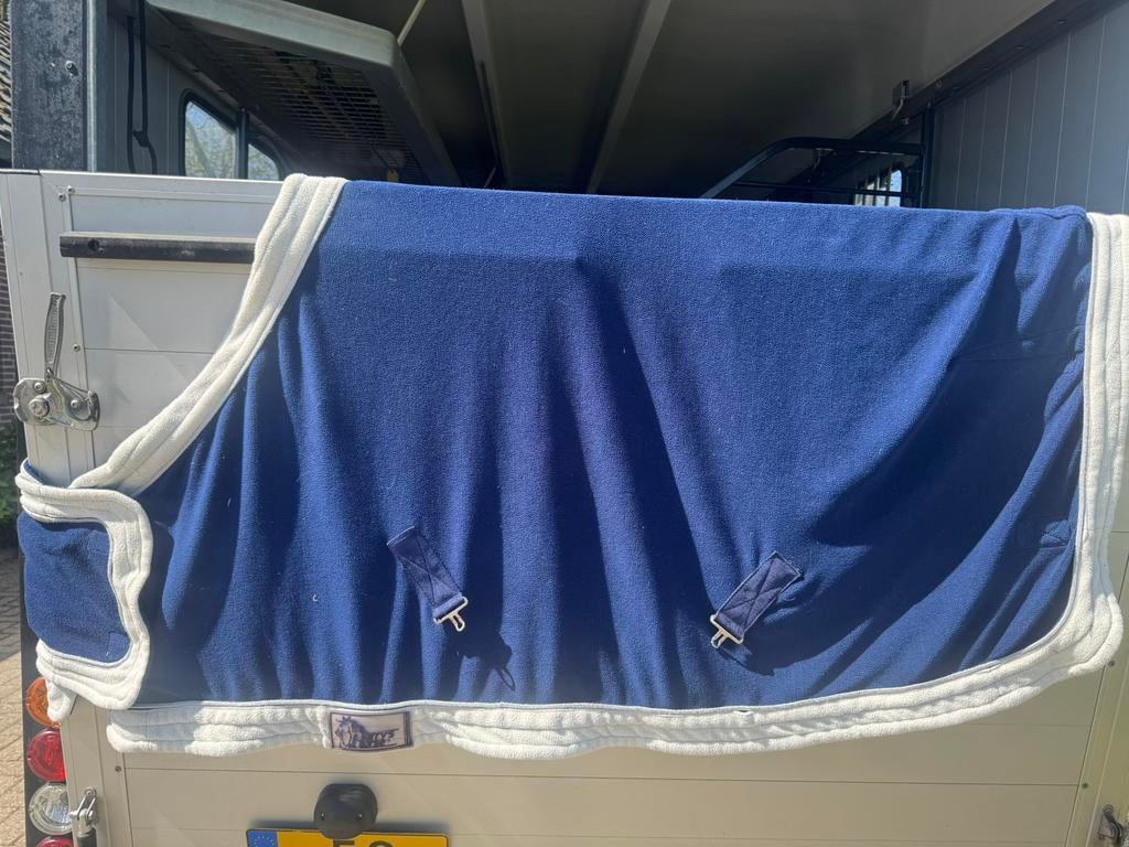 Fleecedekens luxe met overslag Harry Horse 165 cm, Ophalen, Gebruikt, Fleece, Harry's Horse