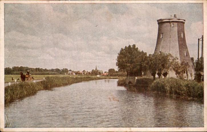 Haastrecht - Molen - Vlist, Verzamelen, Ansichtkaarten | Nederland, Gelopen, Zuid-Holland, 1920 tot 1940, Ophalen of Verzenden