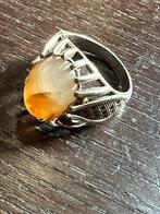 Ring met edelsteen, Gebruikt, Ophalen of Verzenden, 17 tot 18, Met edelsteen
