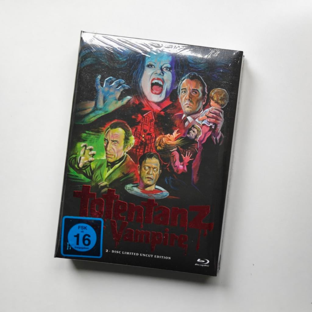 The House That Dripped Blood Blu-ray Mediabook, Ophalen of Verzenden, Nieuw in verpakking, Horror, Boxset