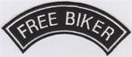 Free Biker stoffen opstrijk patch embleem #2, Ophalen of Verzenden