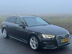 Audi A4 Avant 1.4 TFSI 3 x S-line | Automaat | 3 zone clima, Auto's, 4 cilinders, 150 pk, Zwart, Origineel Nederlands