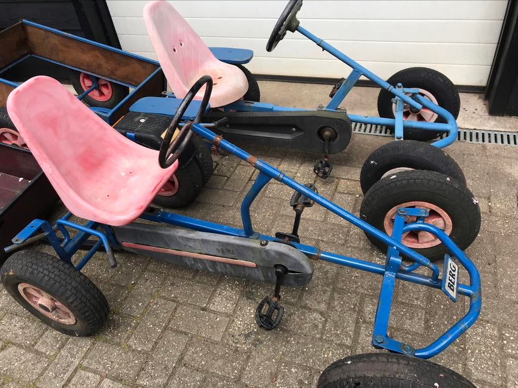 Opknap skelters, Kinderen en Baby's, Speelgoed | Buiten | Skelters, Ophalen, Gebruikt, Overige merken