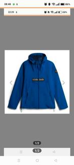 Napapijri Rainforest Open´s jas Maat S, Blauw, Ophalen of Verzenden, Zo goed als nieuw, Napapijri